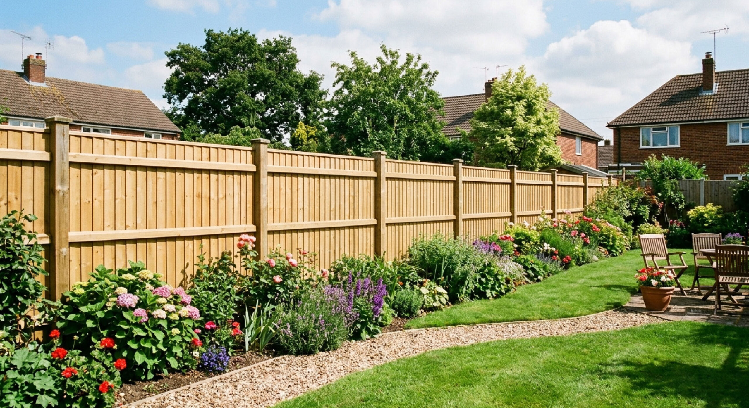 Garden Fencing & Gates Closeboard fencing