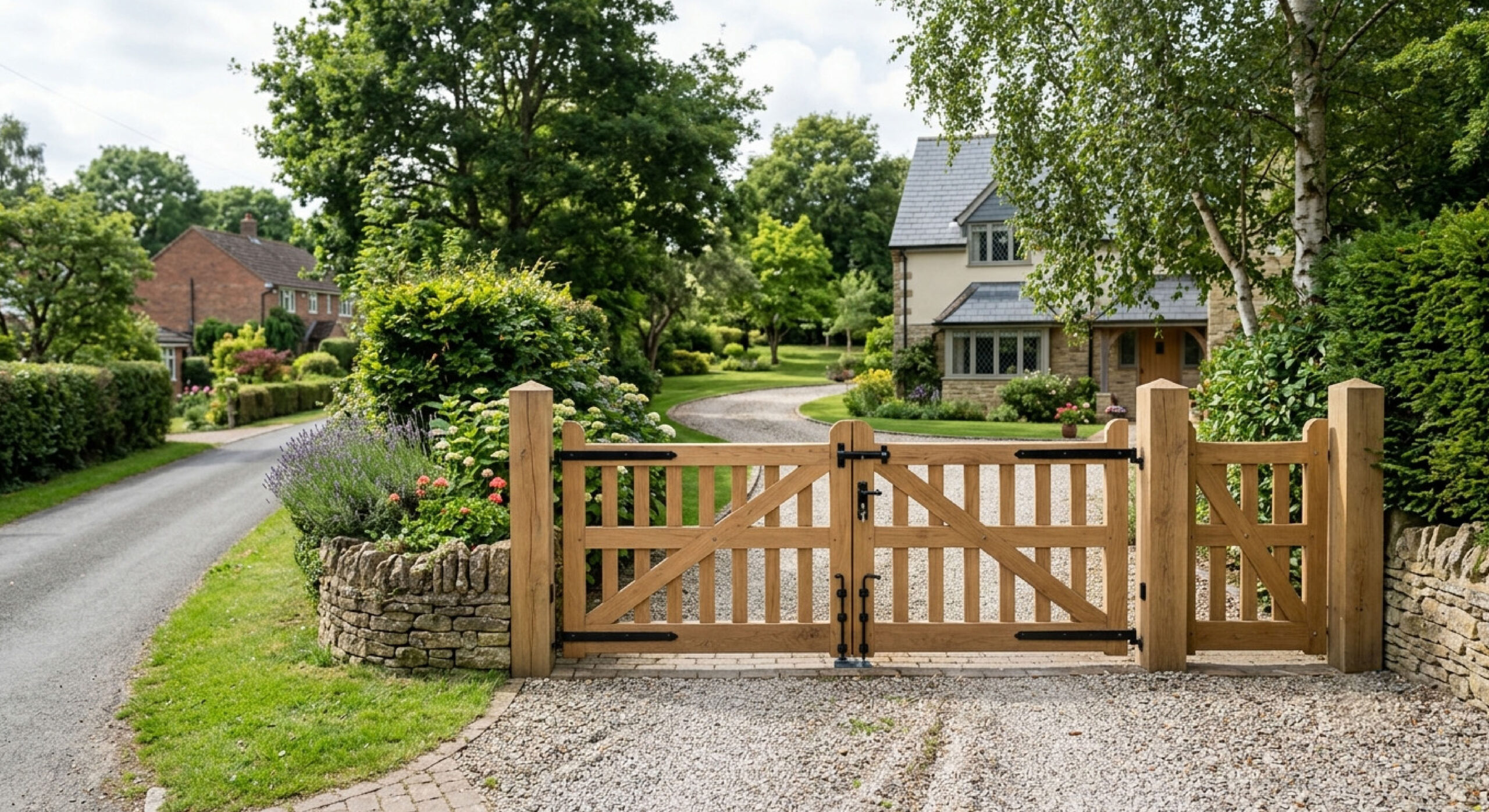 Garden Fencing & Gates Driveway gate