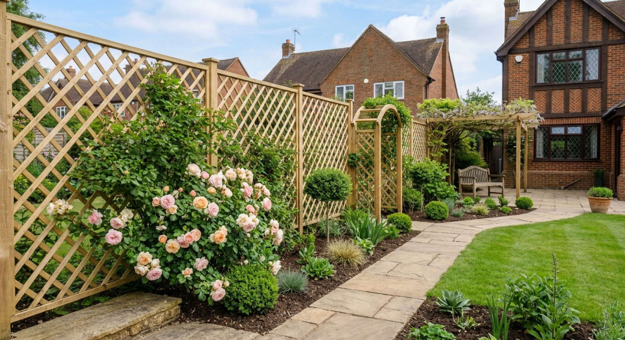 Garden Fencing & Gates Trellis fencing
