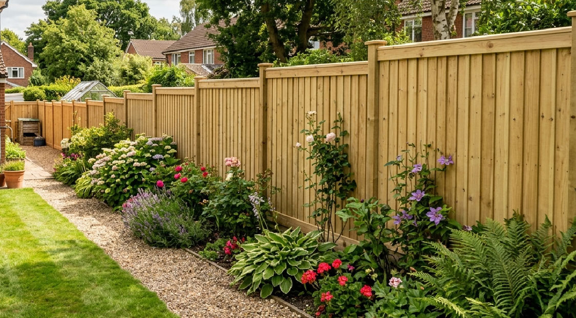 Garden fencing Garden fencing
