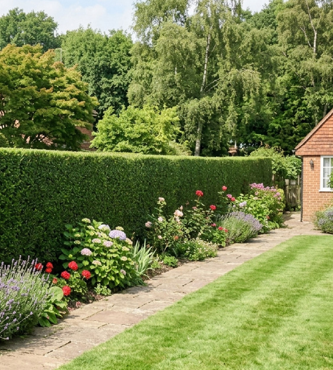 Hedge trimming Hedge trimming