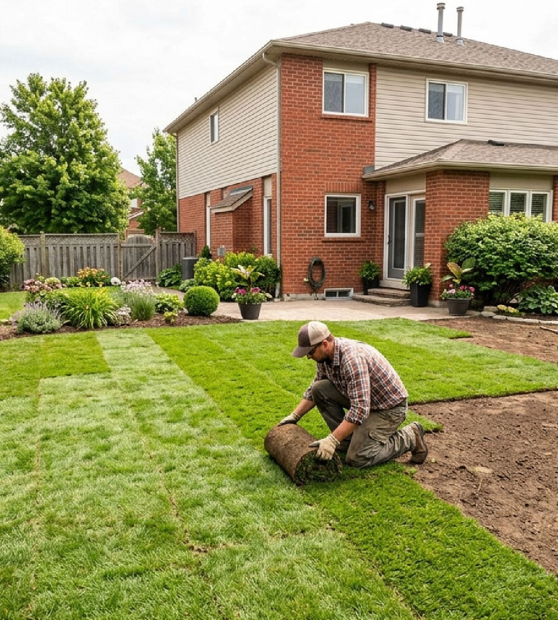 Lawn laying Lawn laying