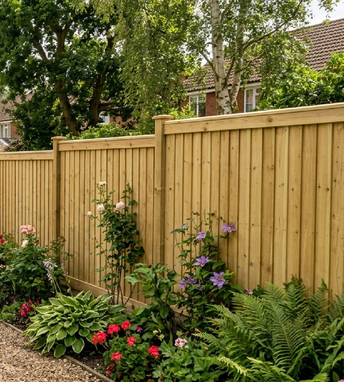 Garden fencing Garden fencing