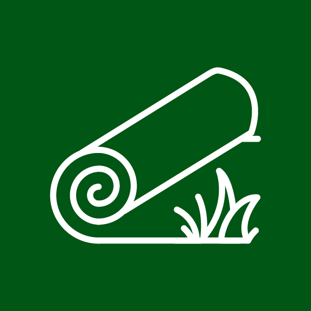 Turf, grass & lawn laying