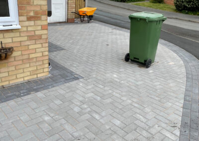 Block paving