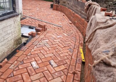Block paving