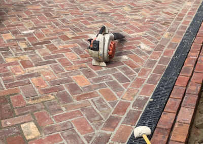 Block paving