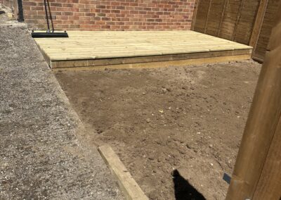 Hard landscaping